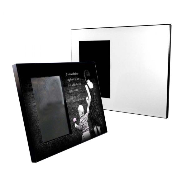 Offset 8" x 10" Sublimation Photo Frame with Easel for 4" x 6" Photo
