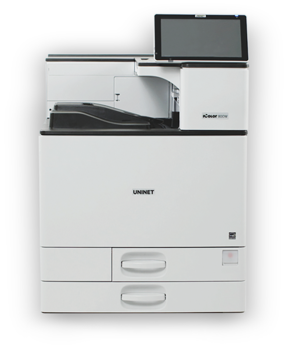 UniNet IColor 800 White Toner Printer with ProRIP Software