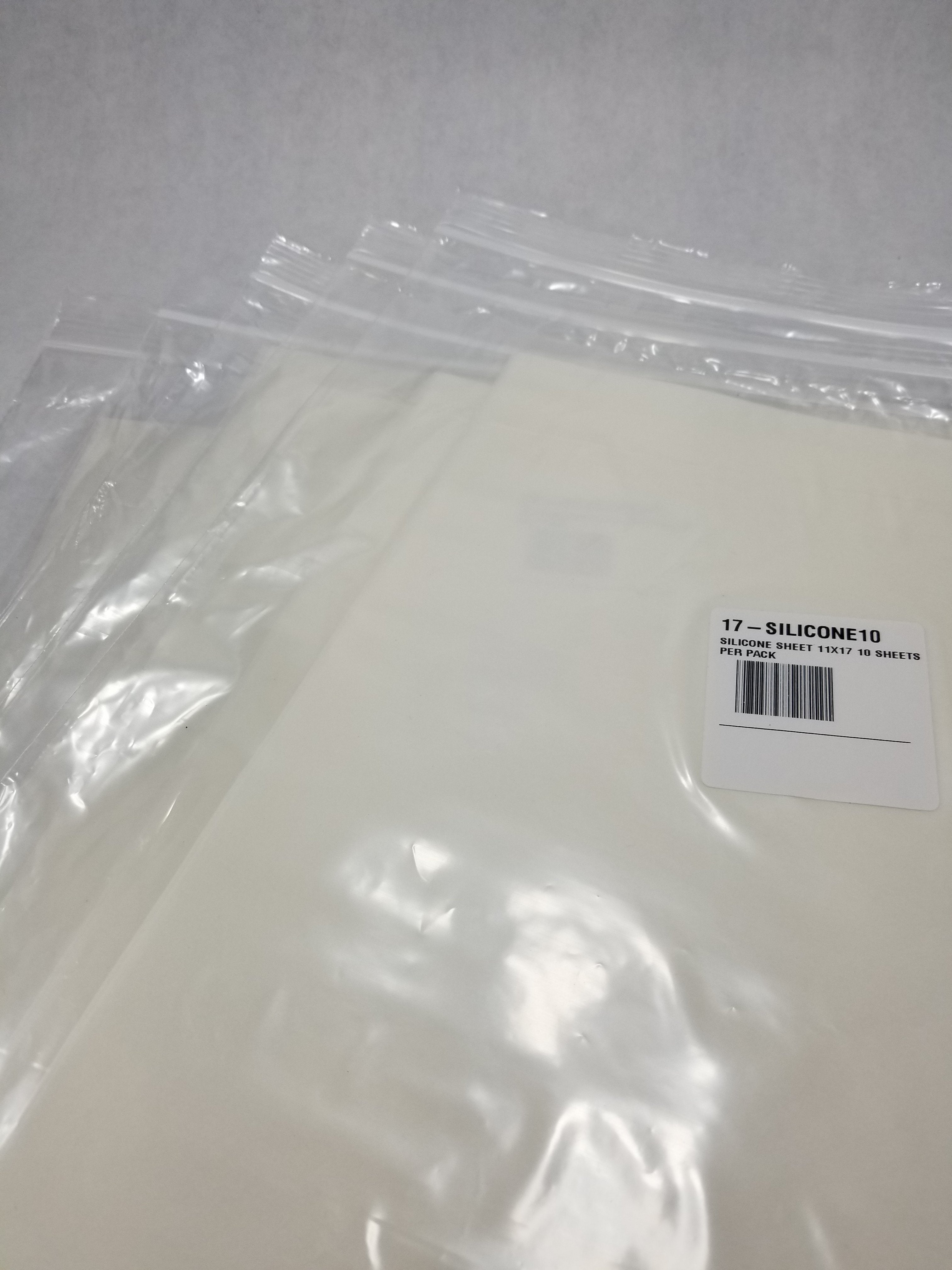 Silicone Cover Sheets - 8.5" X 11" - 10 PC