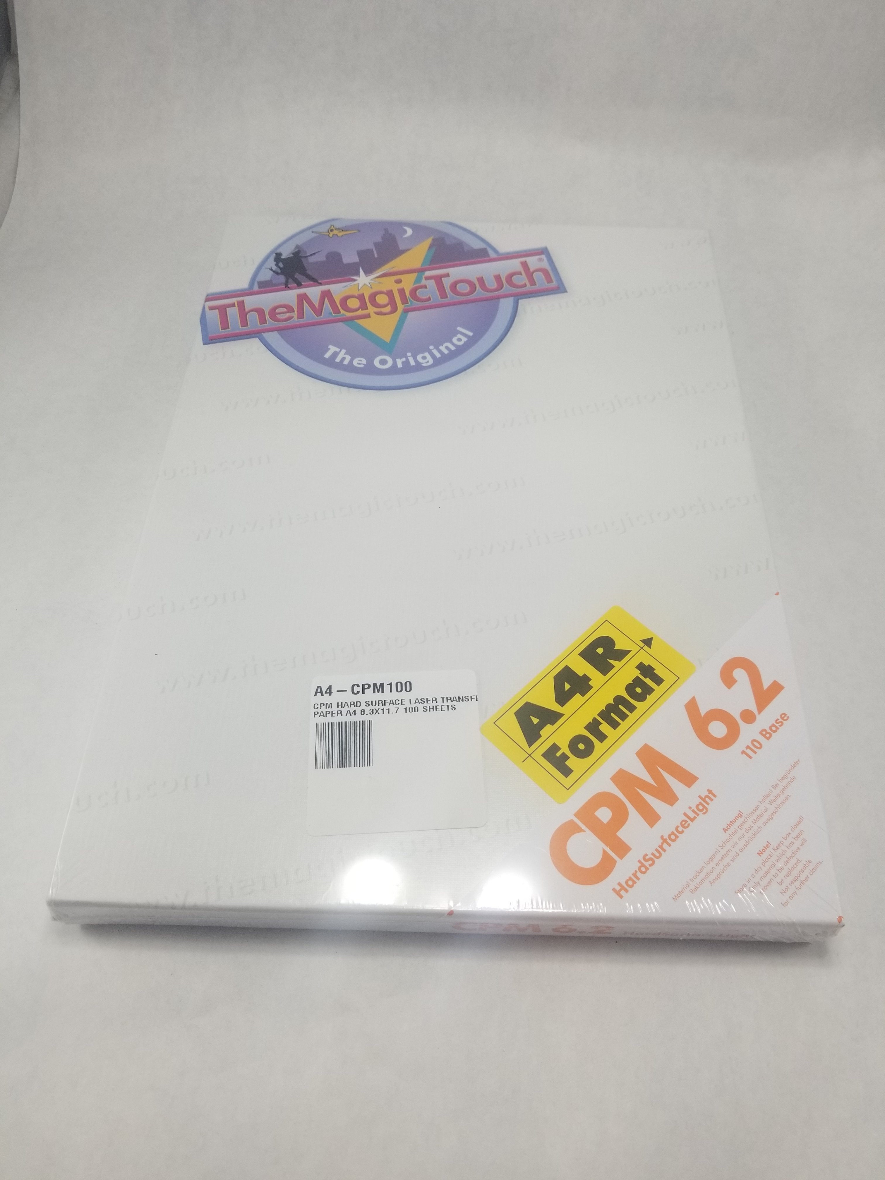 Oki - Magic Touch - CPM 6.2 Hard Surface Paper - 8.25" X 11.7" - 100 PCS