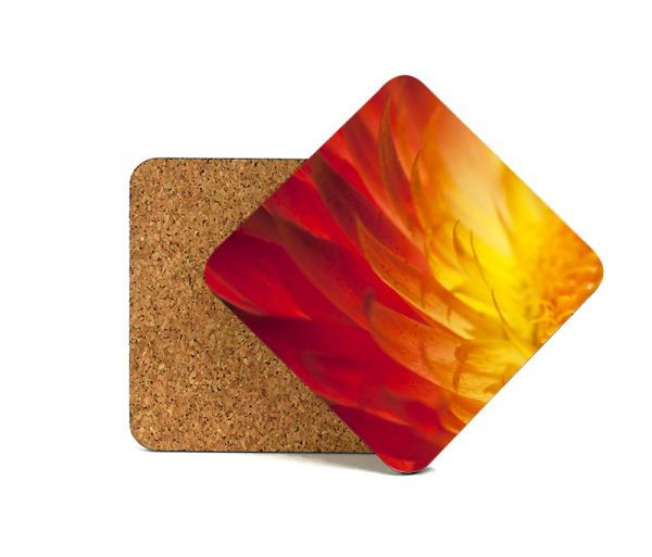 Layhit 48 Pcs Sublimation Coasters Blanks 3.74 x 3.74 Inches MDF Square  Coasters with Cork Back Sublimation Blanks Absorbent Coasters Wood  Hardboard