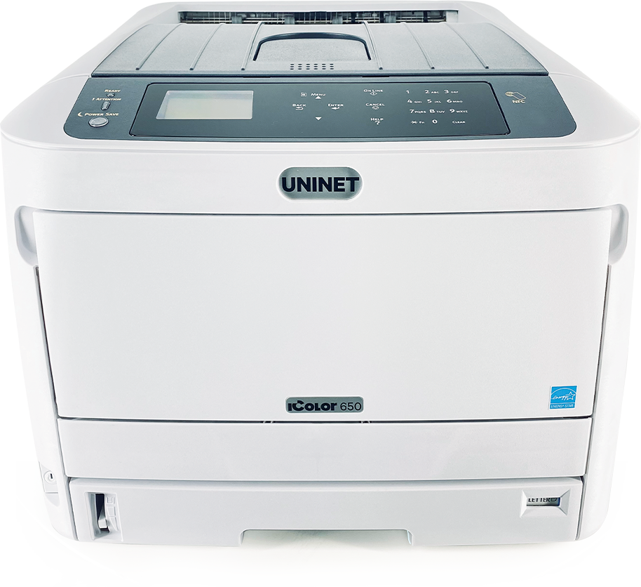 Uninet IColor 650 White Toner Printer (ProRIP, SmartCut, 2 year warranty)