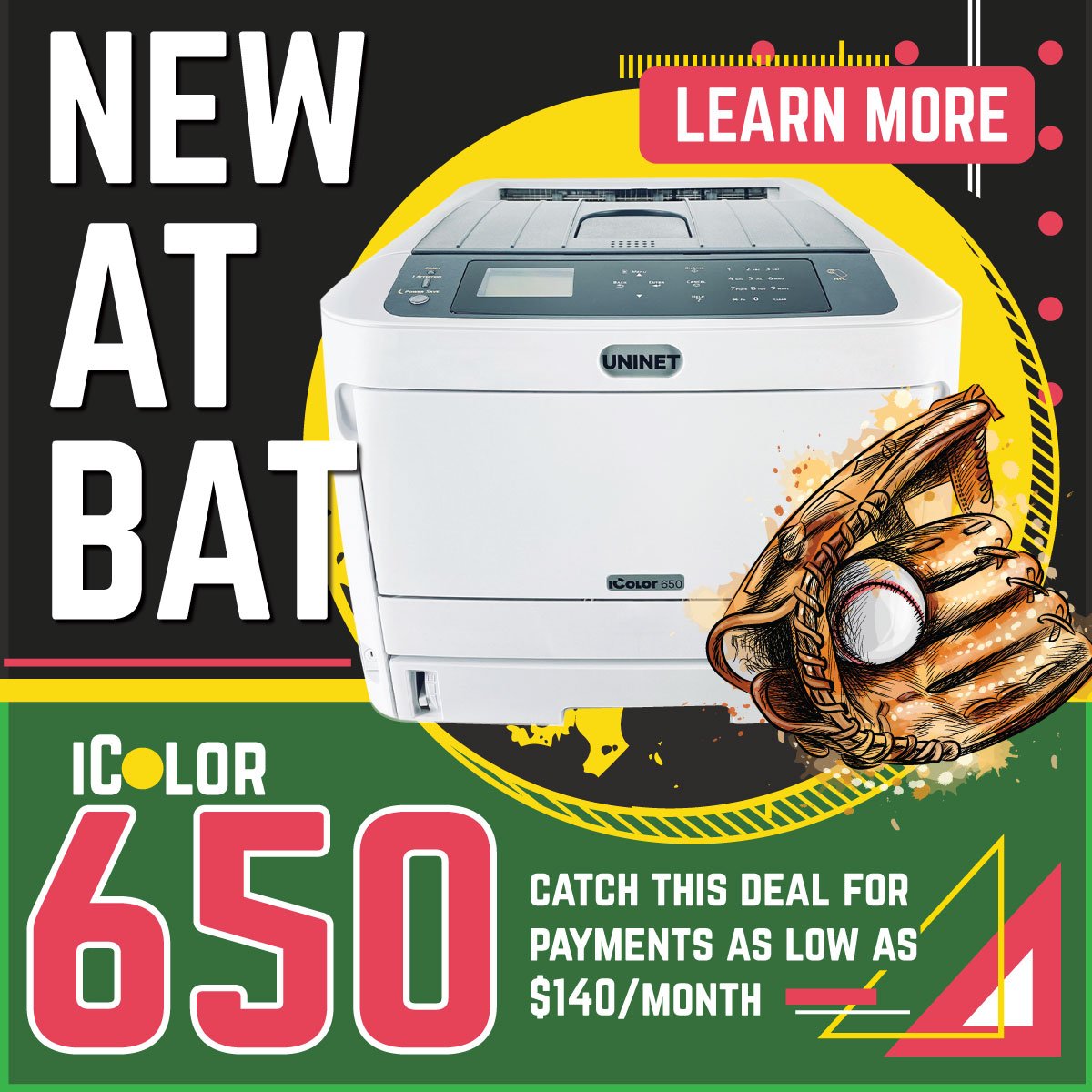 Uninet IColor 650 White Toner Printer (ProRIP, SmartCut, 2 year warranty)