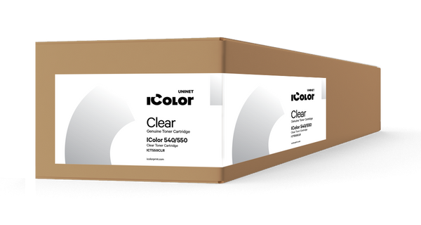 iColor 540/550 Clear toner cartridge (3,000 pages)